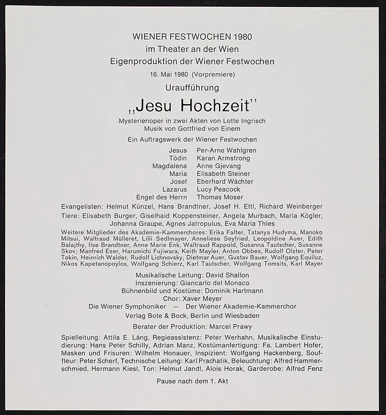 Jesu Hochzeit