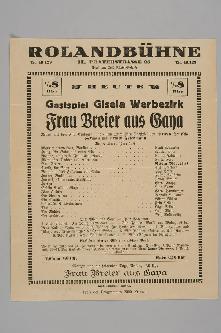 Frau Breier aus Gaya