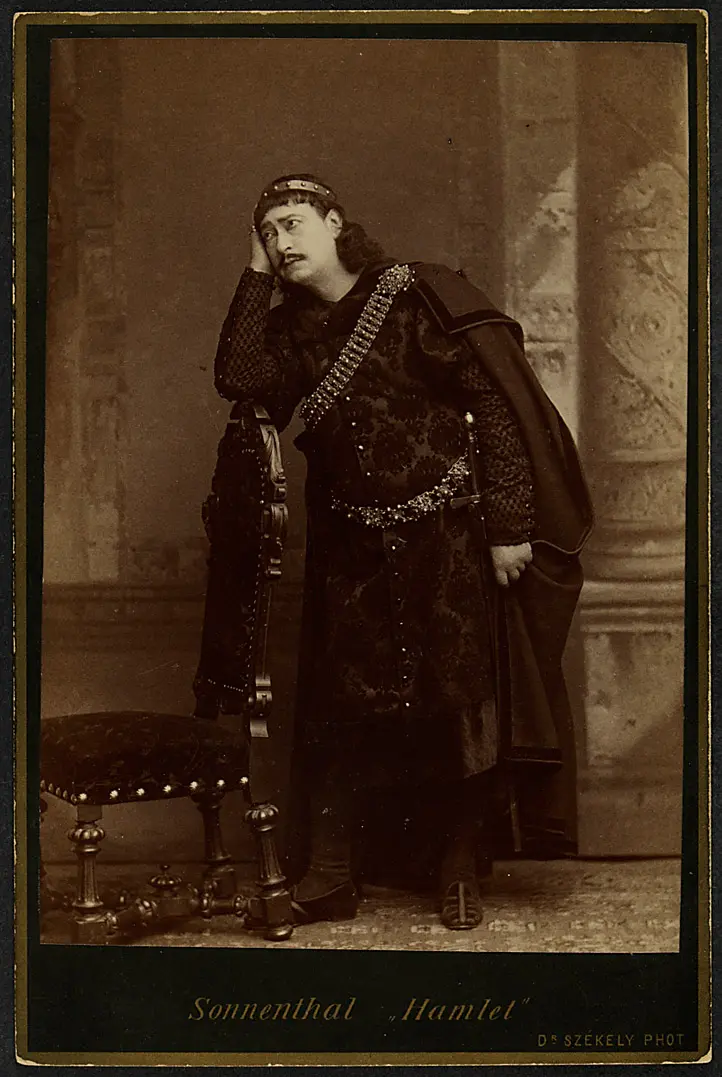 Adolf von Sonnenthal, Verweis auf Stücktitel: Hamlet