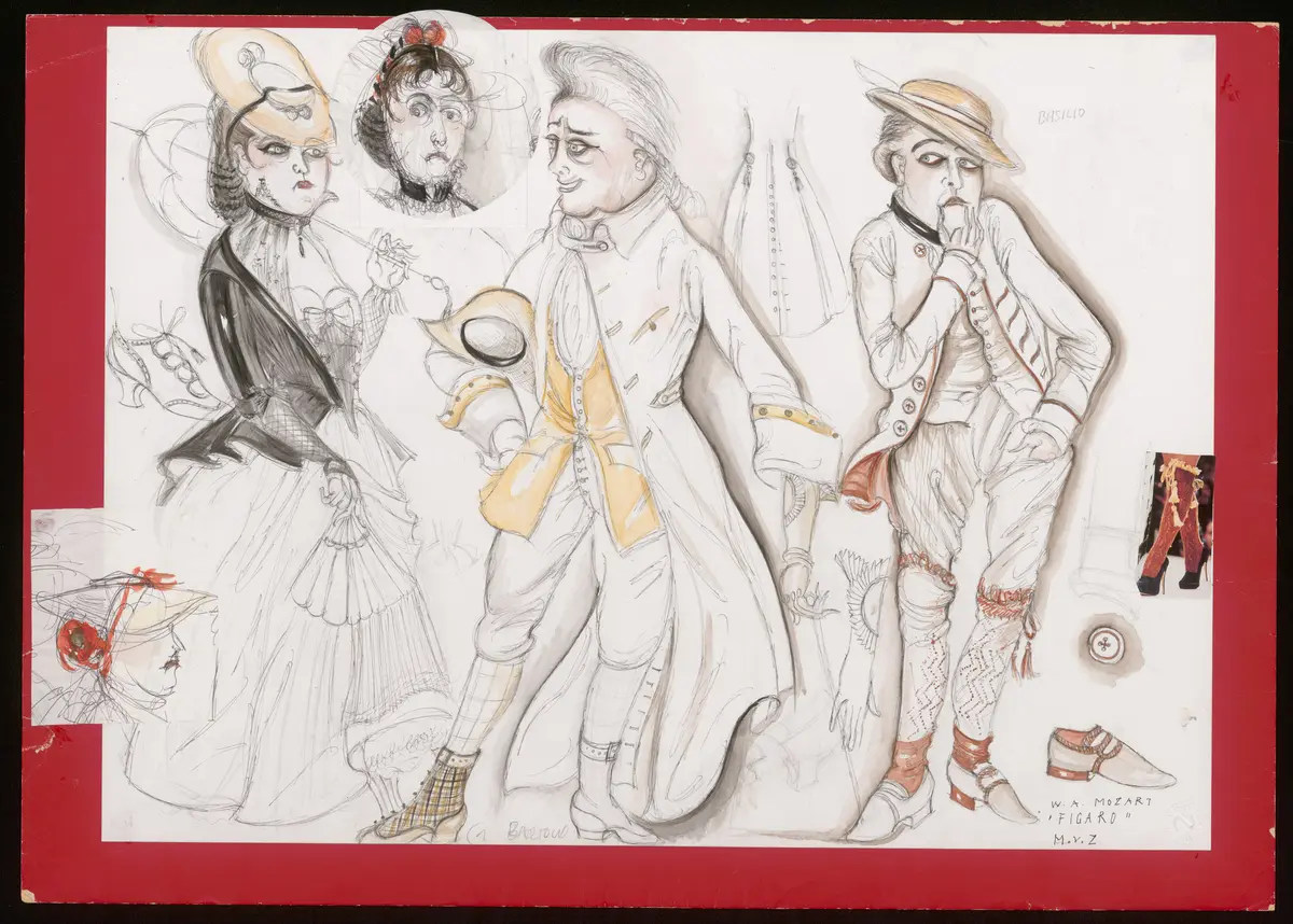 Le nozze di Figaro, Figaros Hochzeit, Die Hochzeit des Figaro