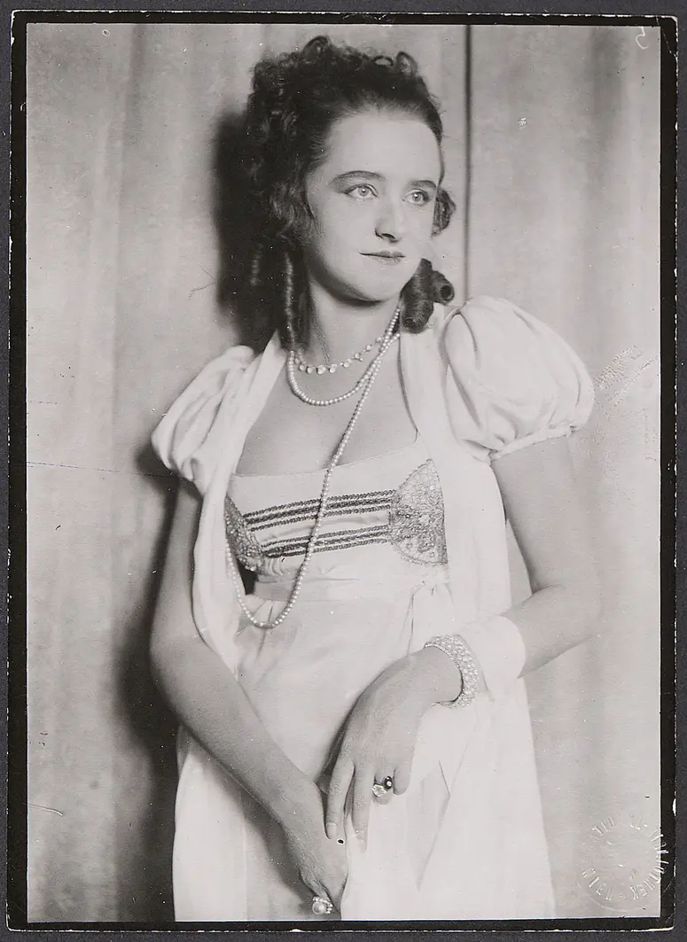 Ebba Johannsen, Verweis auf Stücktitel: Metternich