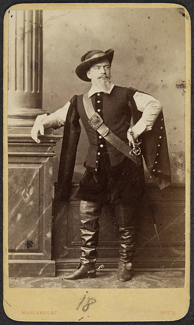 Hans Freiherr von Rokitansky, Verweis auf Stücktitel: Die Hugenotten
