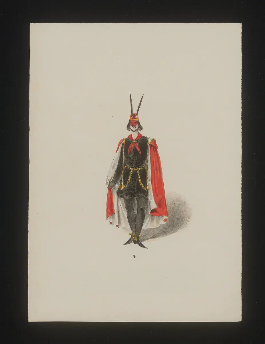 Les mémoires du diable, Titel der Serie: Neue Costume-Sammlung verschiedener Zeiten und Nationen
