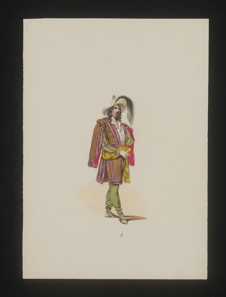 Ernani, Alternativtitel: Hernani, Titel der Serie: Neue Costume-Sammlung verschiedener Zeiten und Nationen