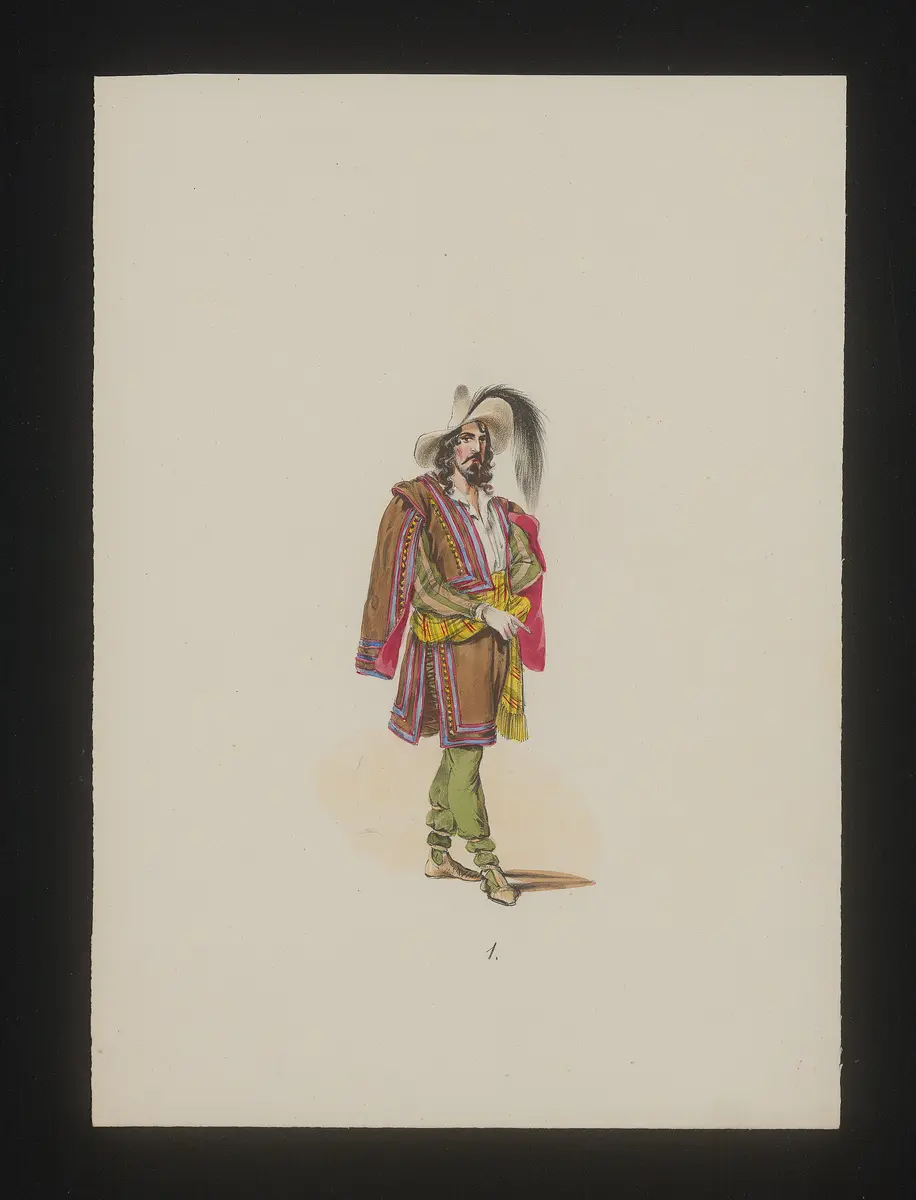 Ernani, Alternativtitel: Hernani, Titel der Serie: Neue Costume-Sammlung verschiedener Zeiten und Nationen