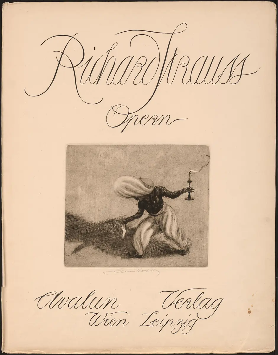 Richard Strauss Opern, Weiterer Titel: I. Titelradierung