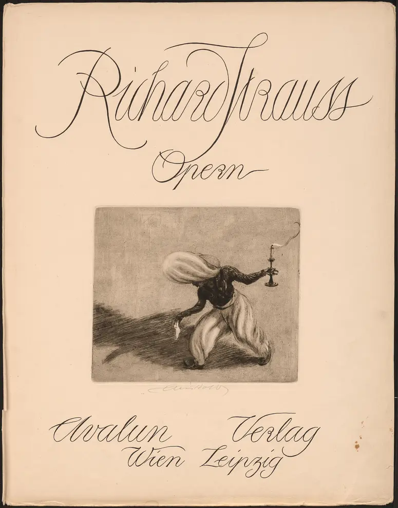 Richard Strauss Opern, Weiterer Titel: I. Titelradierung