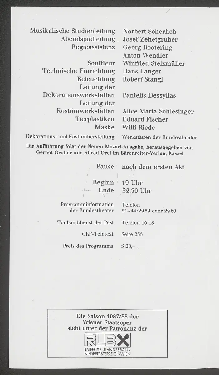 Die Zauberflöte