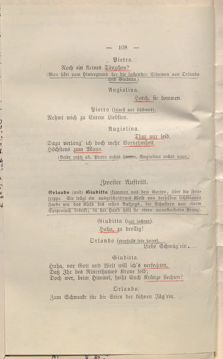 Die Zwillingsschwester.
