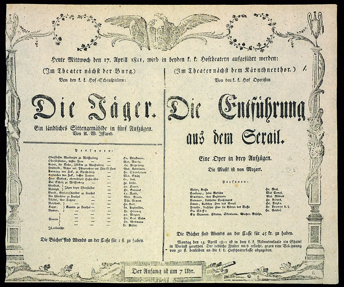 Die Entführung aus dem Serail, Die Jäger