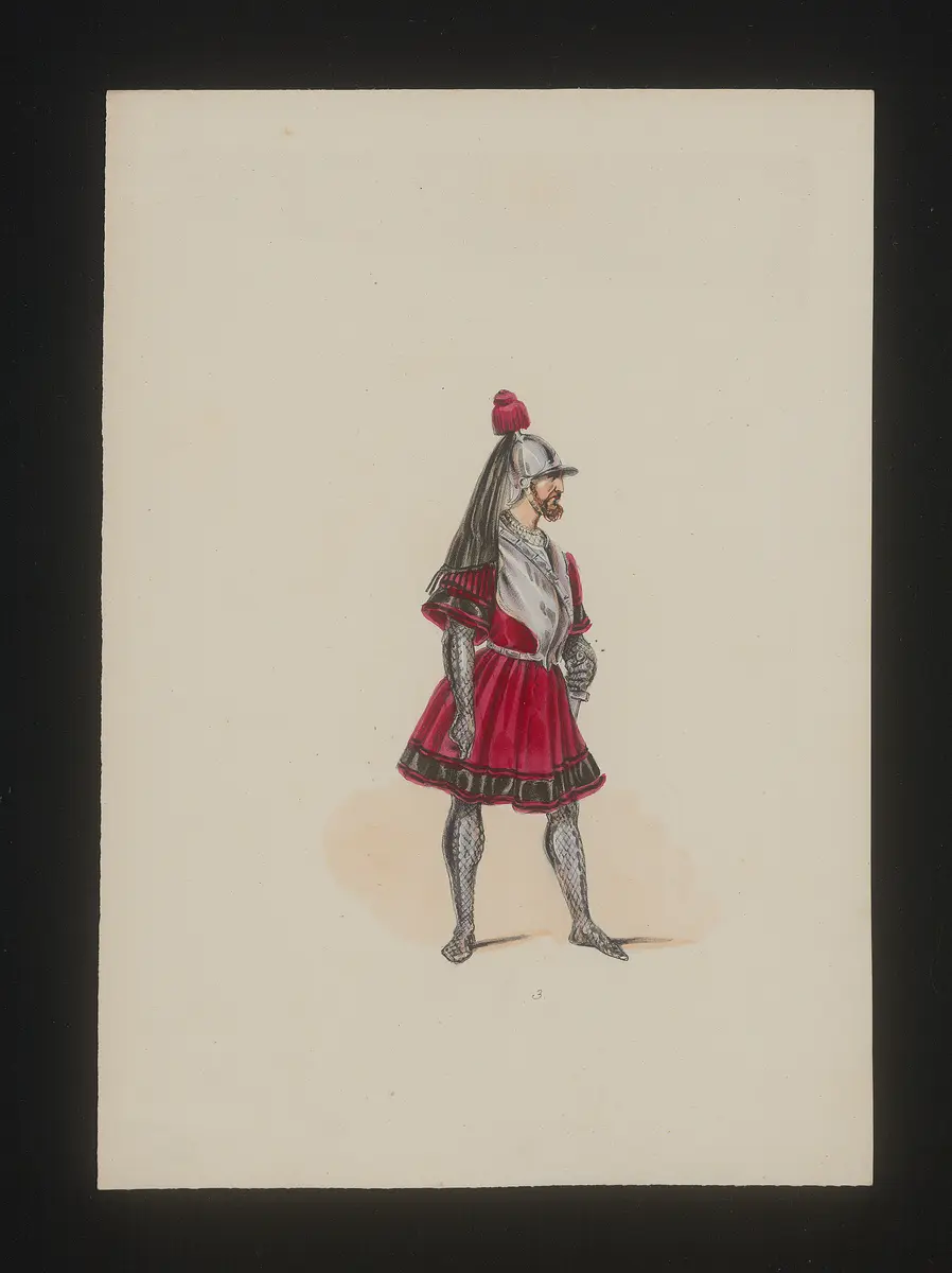 La Sposa di Messina, Titel der Serie: Neue Costume-Sammlung verschiedener Zeiten und Nationen