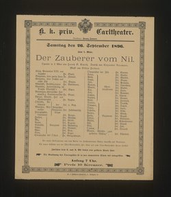 Der Zauberer vom Nil