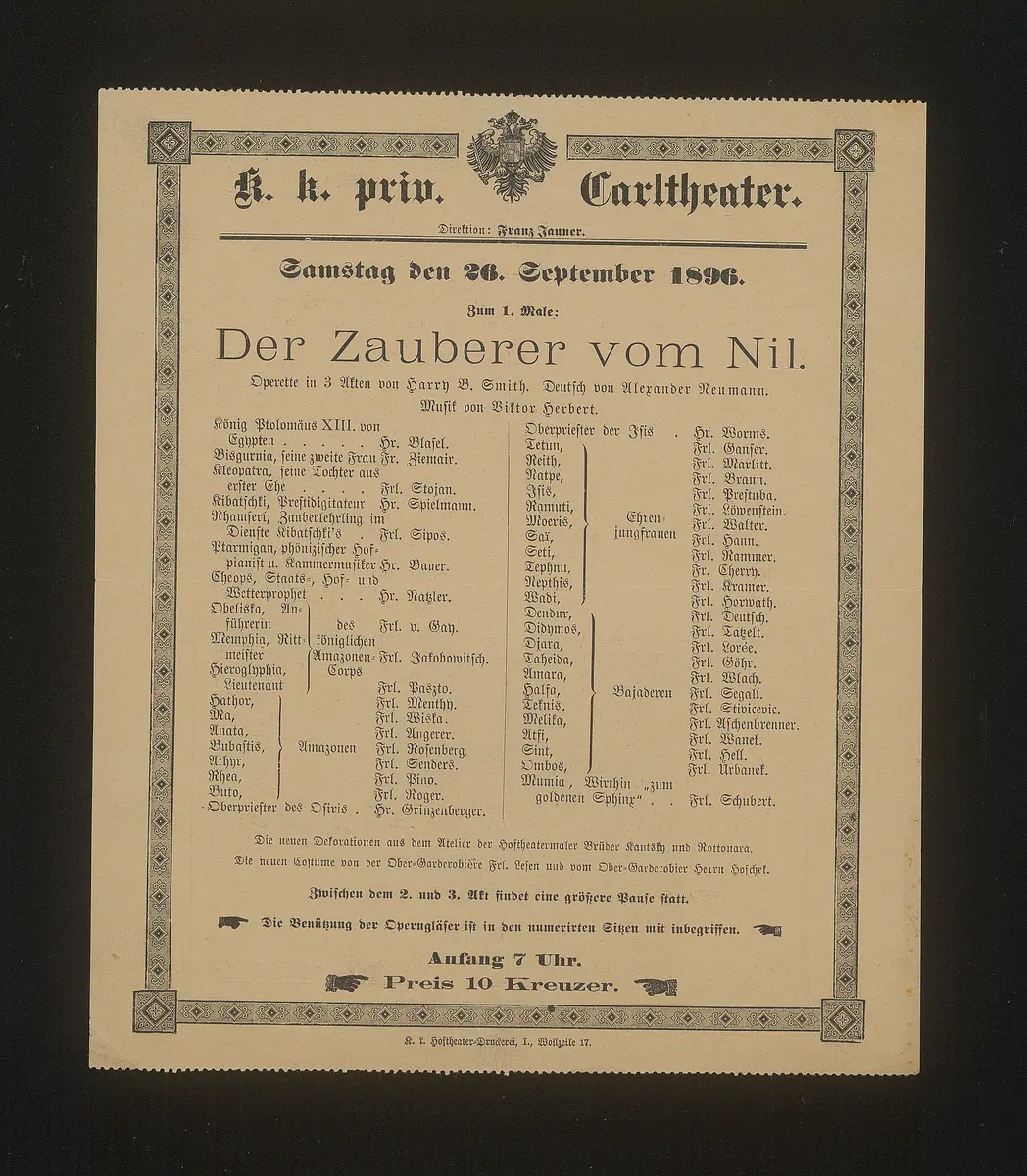 Der Zauberer vom Nil