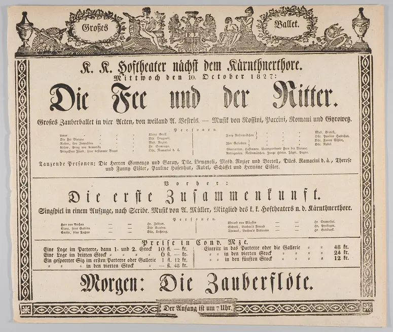 Die Fee und der Ritter, Die erste Zusammenkunft