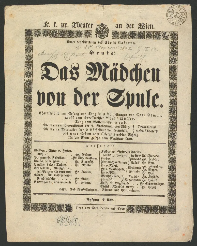 Das Mädchen von der Spule