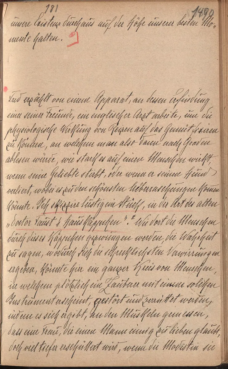 Aufzeichnung