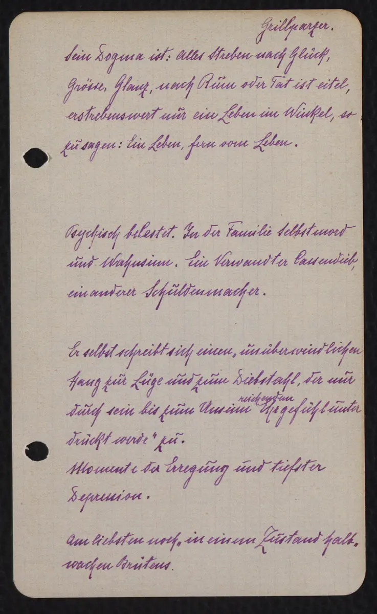 Skizzenbuch I / Österreich I