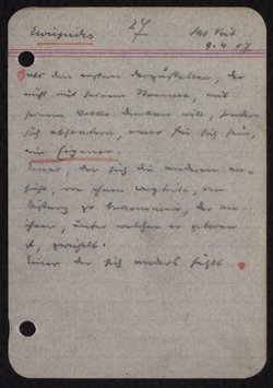 Aufzeichnung