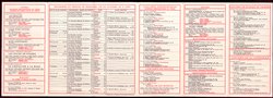 Salzburger Festspiele 1953, Titel in Vorlageform: Salzbourg Festival 1953, Verweis auf Stücktitel: Der Prozess, Verweis auf Stücktitel: Cosi fan tutte, Verweis auf Stücktitel: Don Giovanni, Verweis auf Stücktitel: Die Hochzeit des Figaro, Verweis auf Stücktitel: Der Rosenkavalier, Verweis auf Stücktitel: Jedermann, Verweis auf Stücktitel: Julius Cäsar
