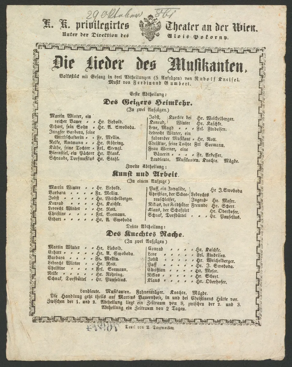 Die Lieder des Musikanten