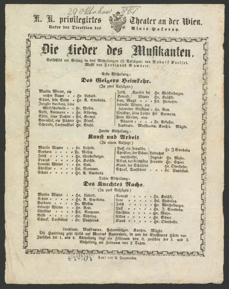 Die Lieder des Musikanten