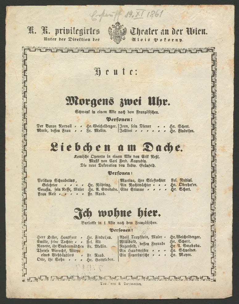 Morgens zwei Uhr
