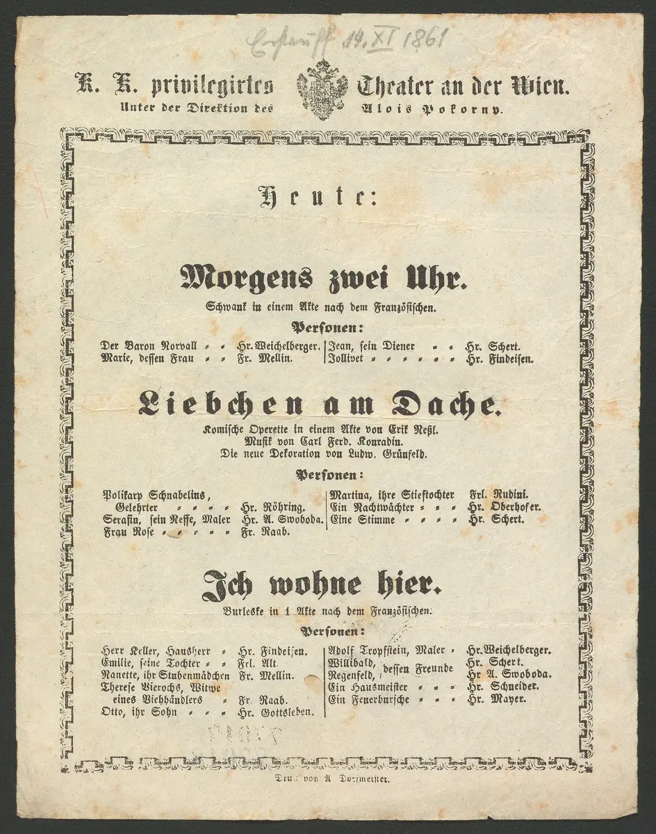 Morgens zwei Uhr