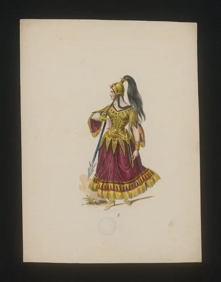 Wlasta, Titel der Serie: Neue Costume-Sammlung verschiedener Zeiten und Nationen