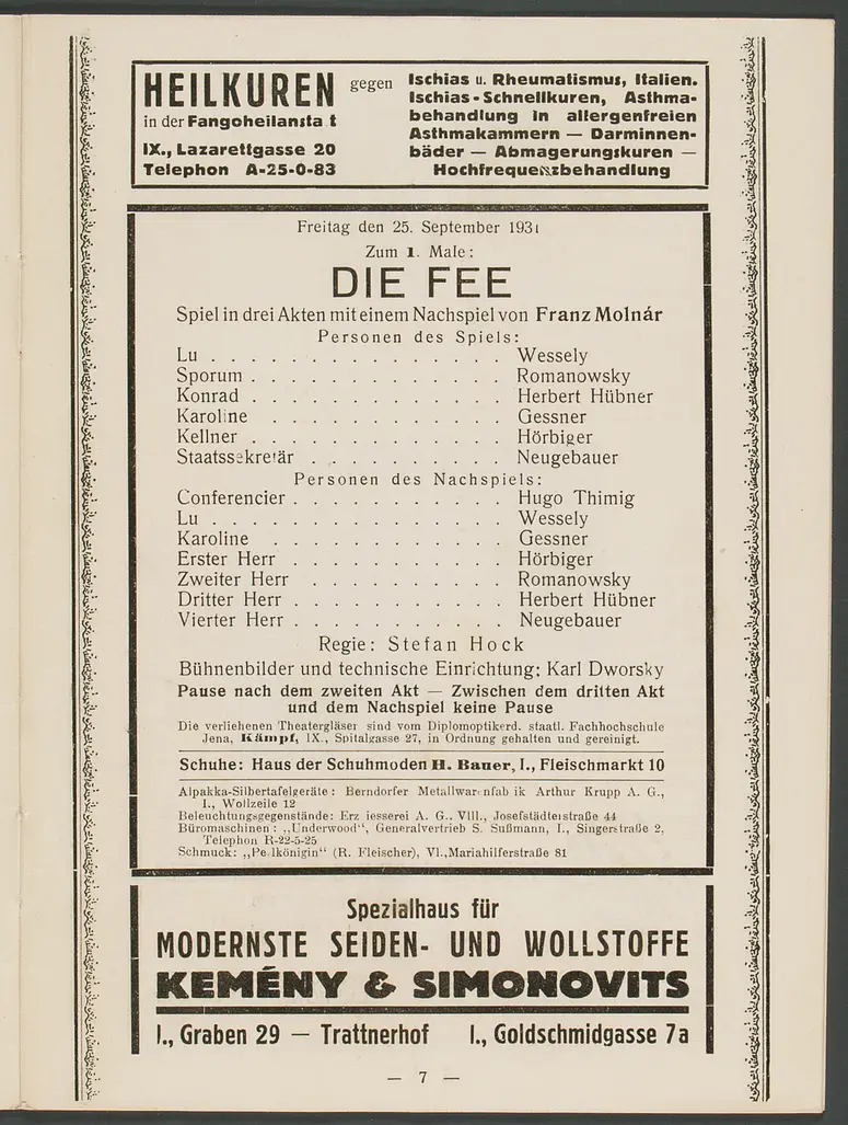 Die Fee, Originaltitel: A jó tündér