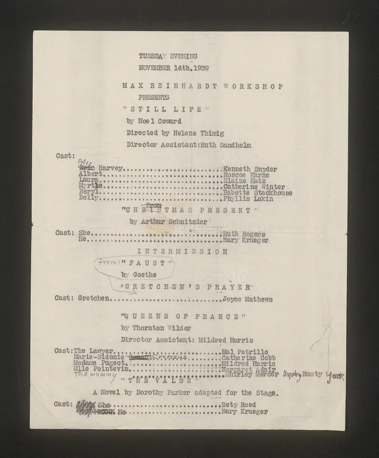 Still Life, Christmas Present, Faust - Gretchen's Prayer, Queens of France, The Valse