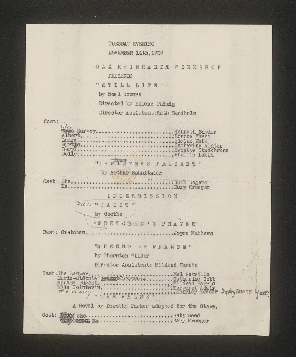 Still Life, Christmas Present, Faust - Gretchen's Prayer, Queens of France, The Valse