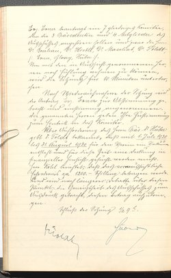 Protokolle der Ausschusssitzungen des Vereines des Deutschen Volkstheaters in Wien
