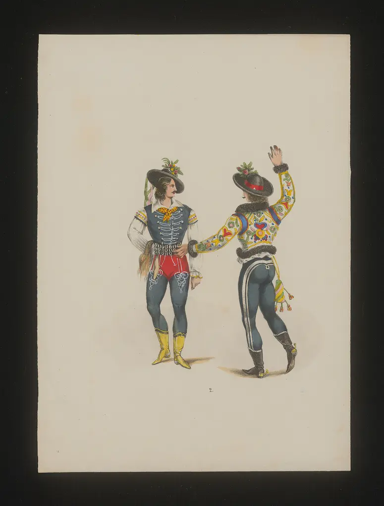 Ungar Veszprimer Komitat, Weiterer Titel: National Costume, Titel der Serie: Neue Costume-Sammlung verschiedener Zeiten und Nationen