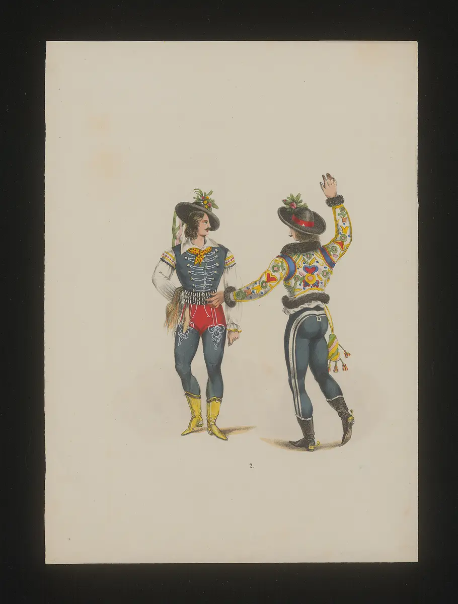 Ungar Veszprimer Komitat, Weiterer Titel: National Costume, Titel der Serie: Neue Costume-Sammlung verschiedener Zeiten und Nationen