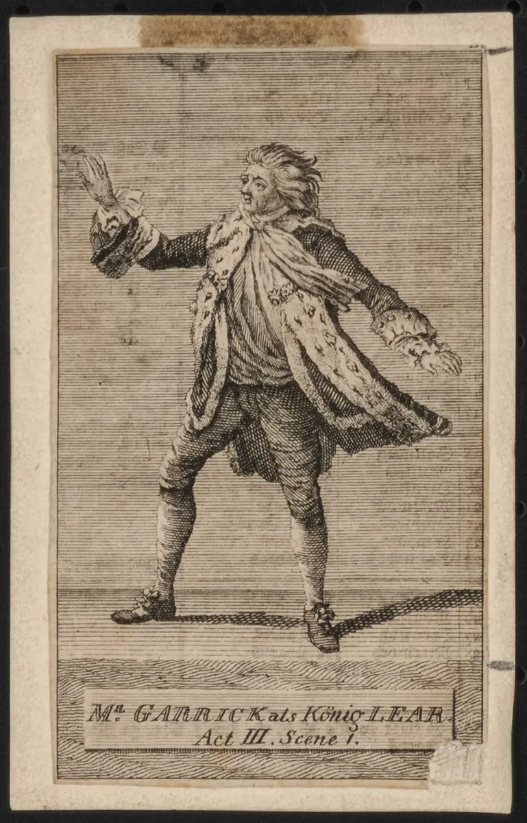David Garrick, Untertitel: König Lear / King Lear