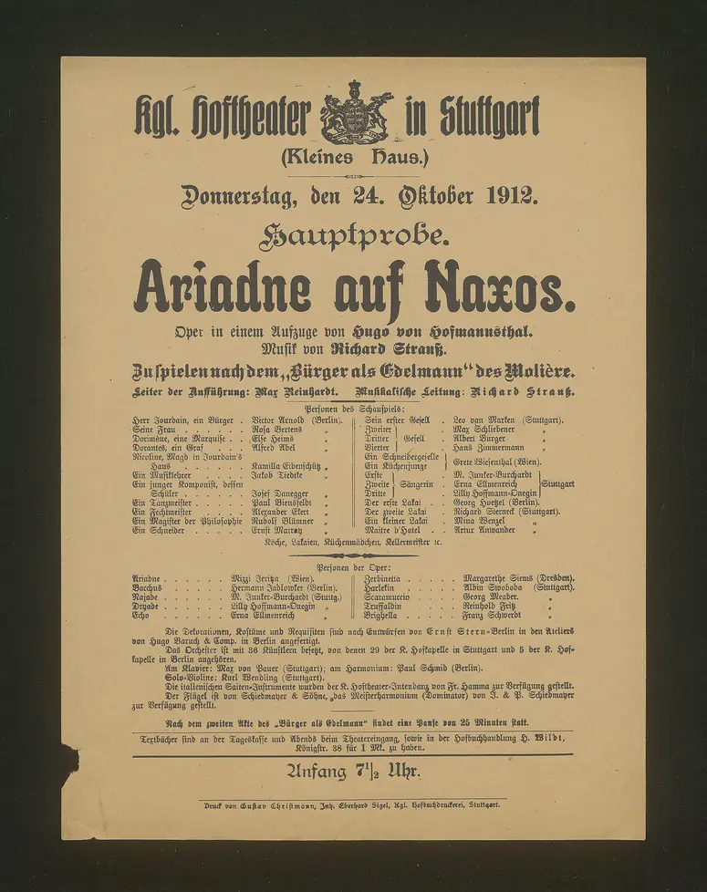 Ariadne auf Naxos