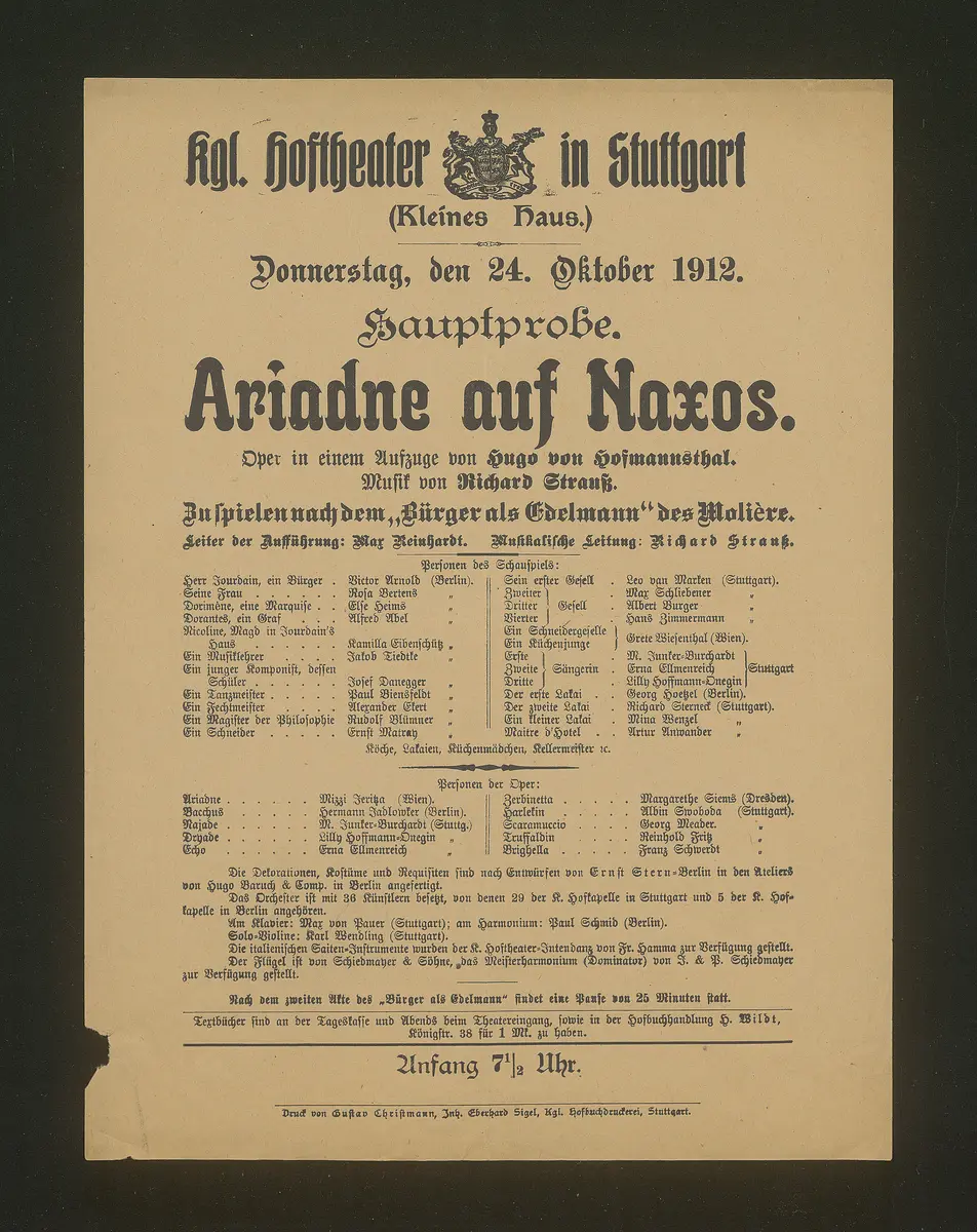 Ariadne auf Naxos