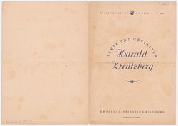 Tänze und Gestalten Harald Kreutzberg