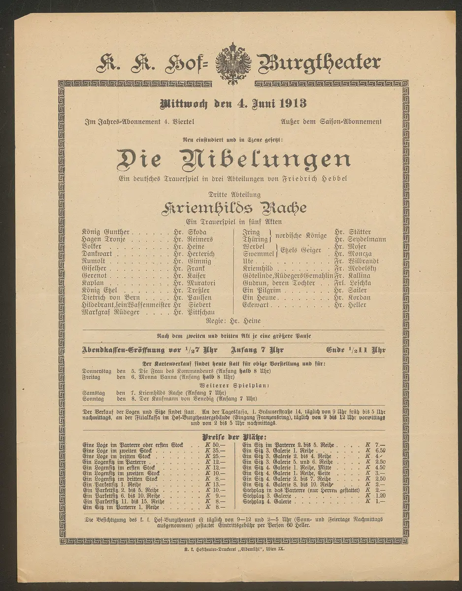 Die Nibelungen (Kriemhilds Rache)