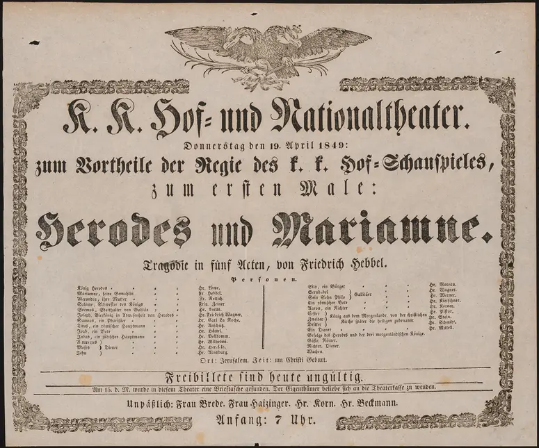 Herodes und Mariamne