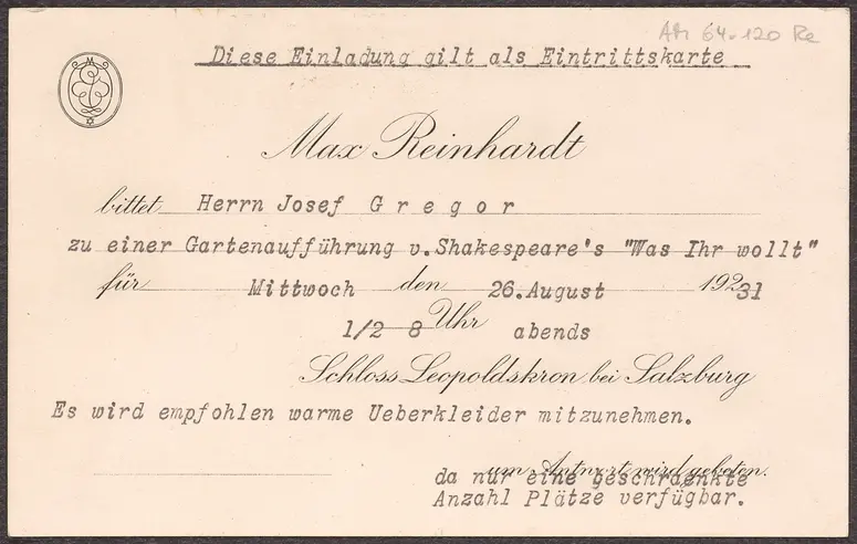 Einladung