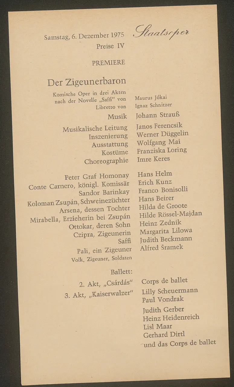 Der Zigeunerbaron