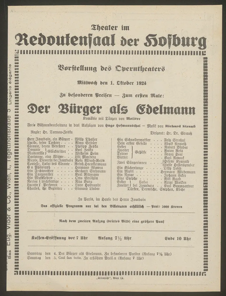 Der Bürger als Edelmann