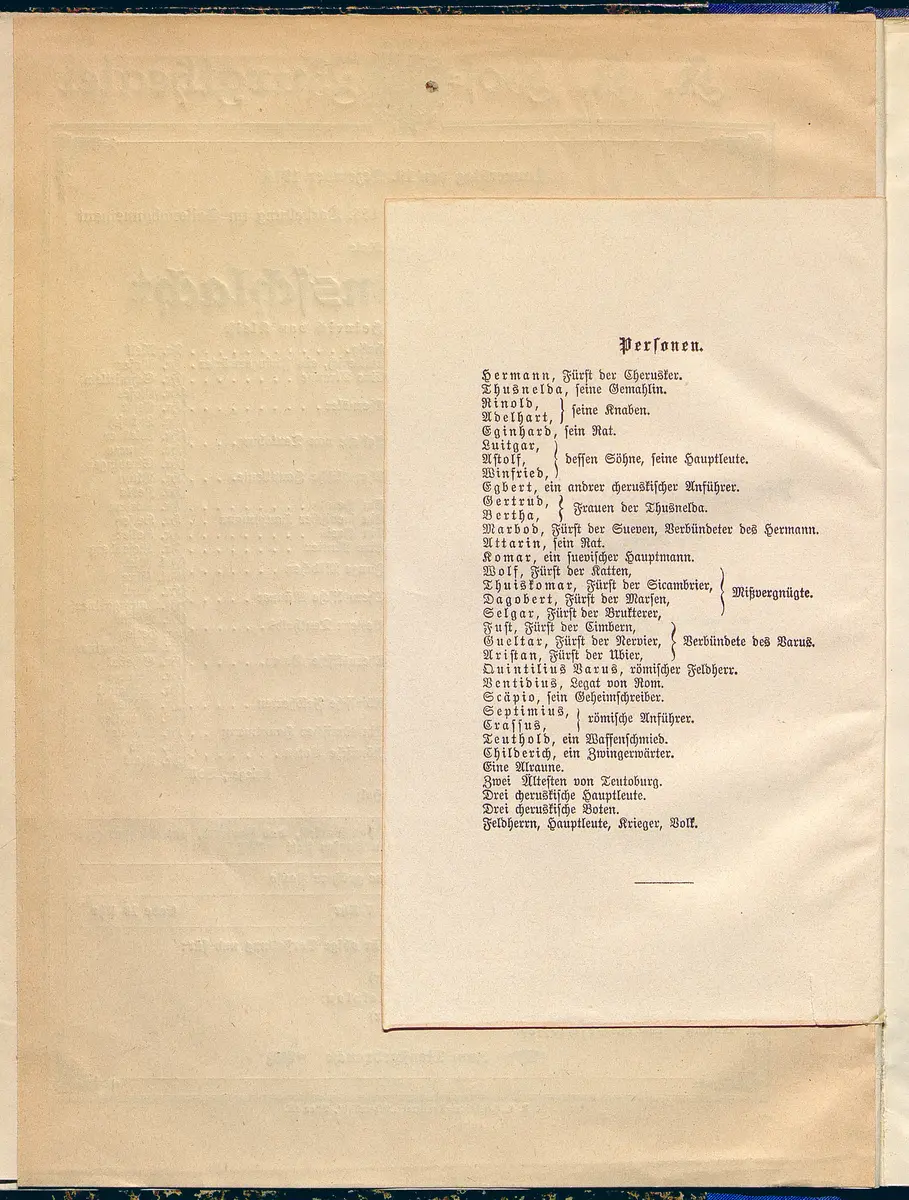 Die Hermannsschlacht