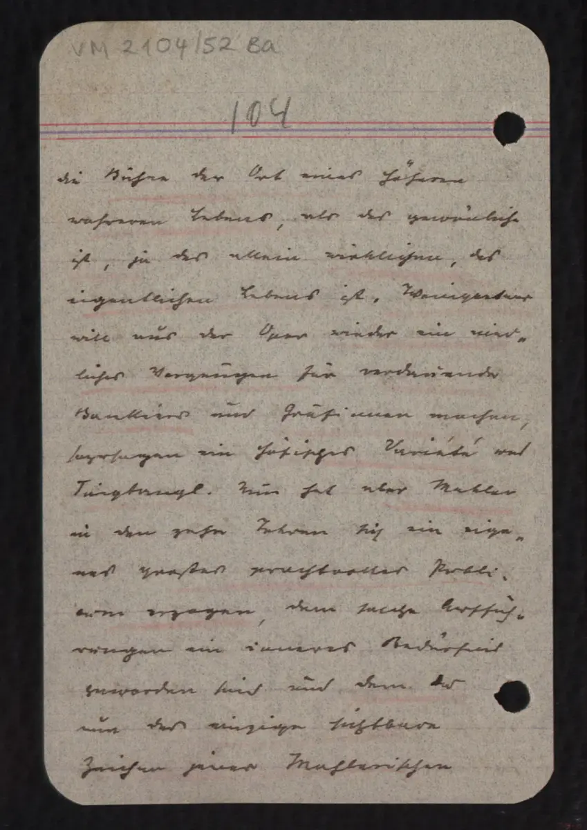 Aufzeichnung