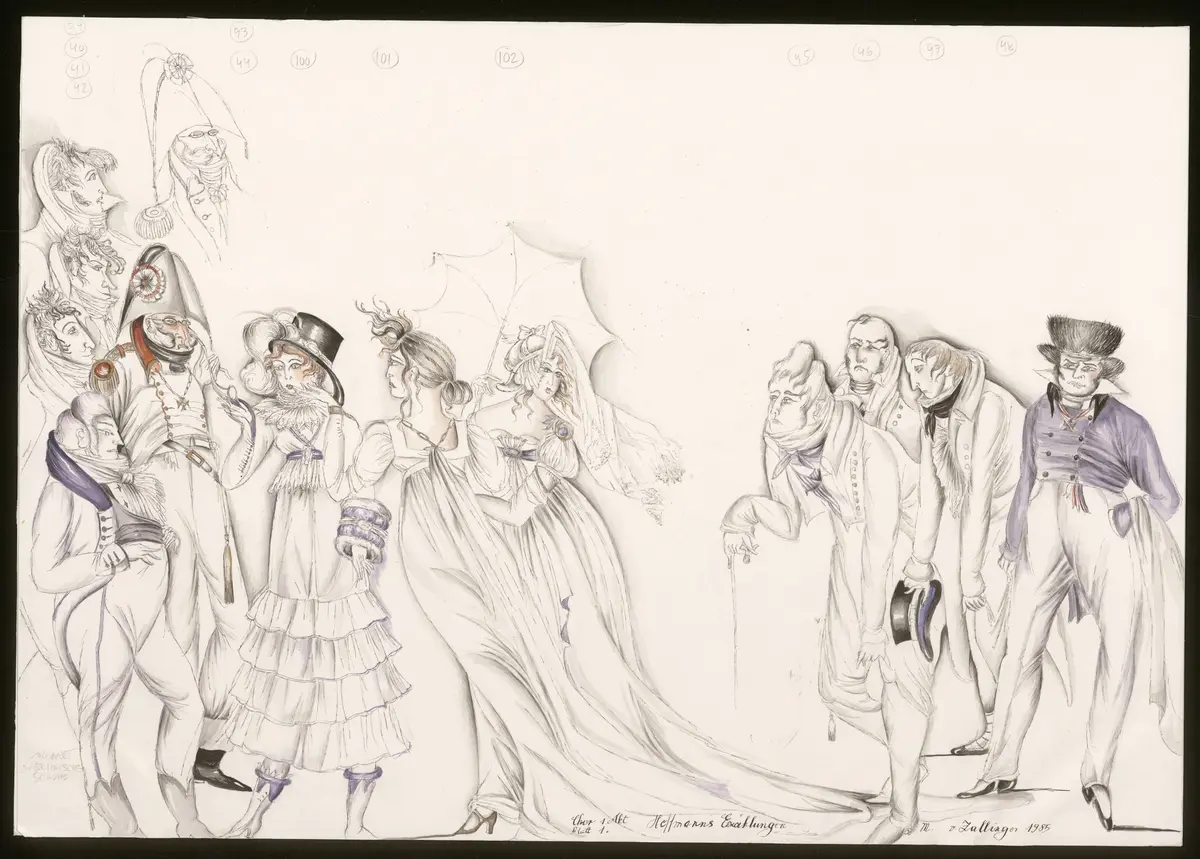 Hoffmanns Erzählungen, Les contes d’Hoffmann, The Tales of Hoffmann