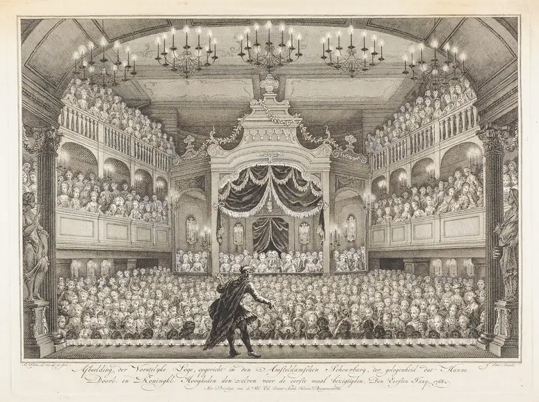 Amsterdam, Schauburg, Alternativtitel: Amsterdam, Schouwburg, Titel der Serie: Toneeldecors van de Amsterdamse Schouwburg (Theaterdekorationen der Amsterdamer Schauburg)