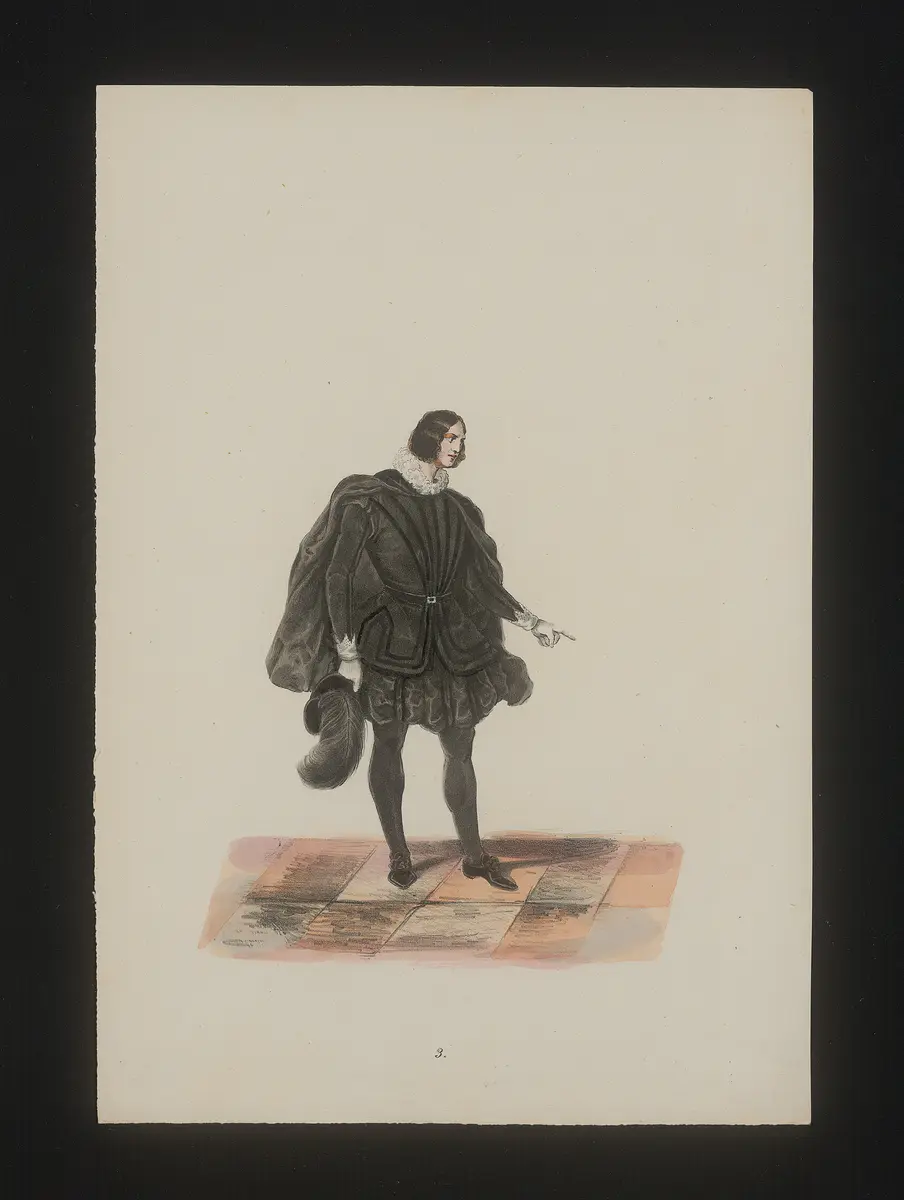 Wer die Liebe hat, führt die Braut heim, Titel der Serie: Neue Costume-Sammlung verschiedener Zeiten und Nationen