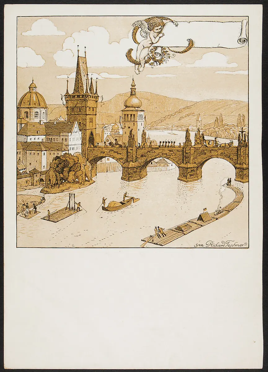 Bohemia. Wandkalender 1910