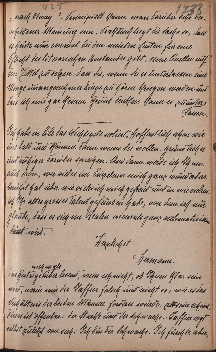 Aufzeichnung